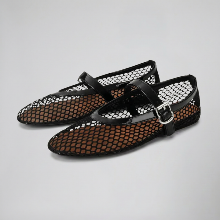 Women's Ballet Flats – Mesh Mary Jane