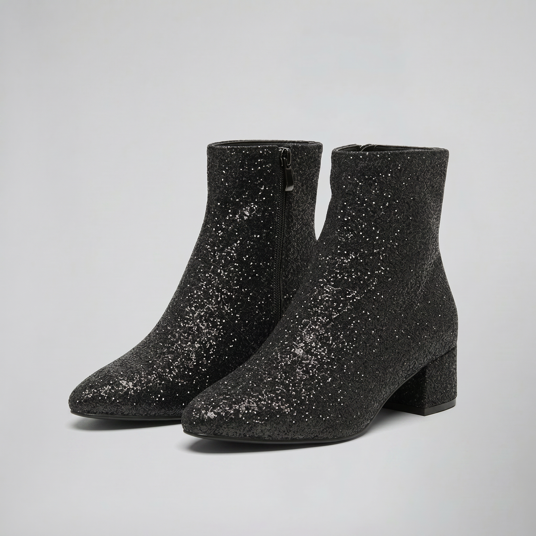 Women's Ankle Boots, Glitter