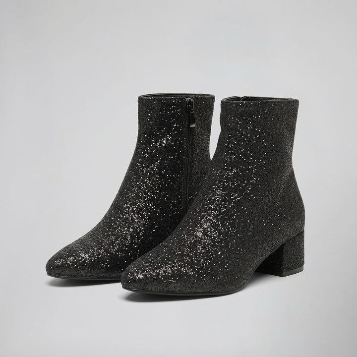Women's Ankle Boots, Glitter