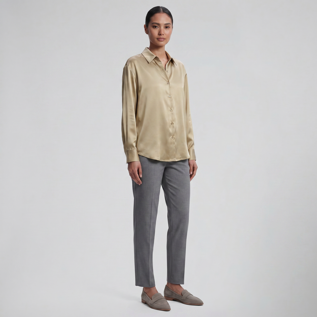 Women's Loafers – Pointed-Toe Suede