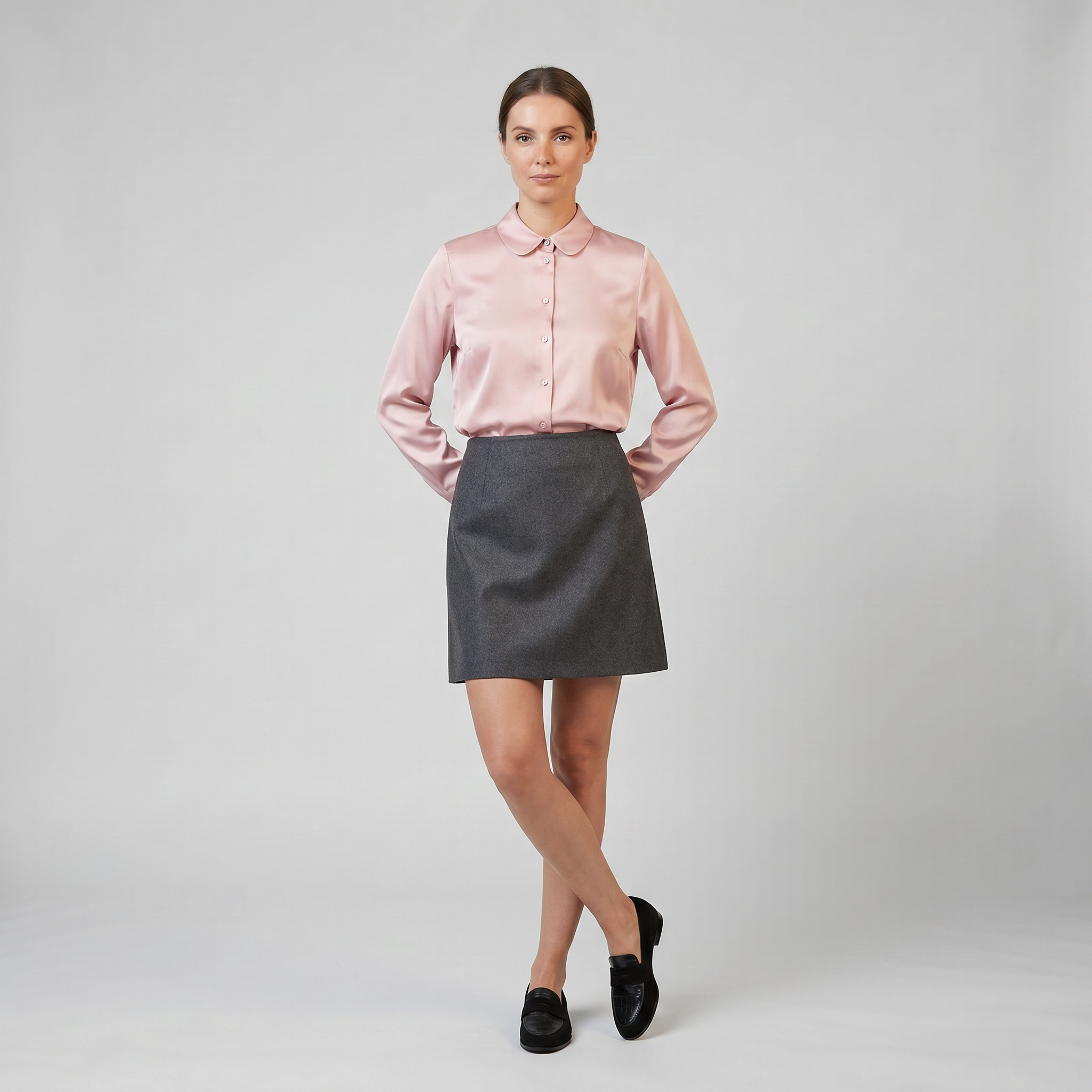 Women’s Round-Toe Slip-On Loafers | Olamil