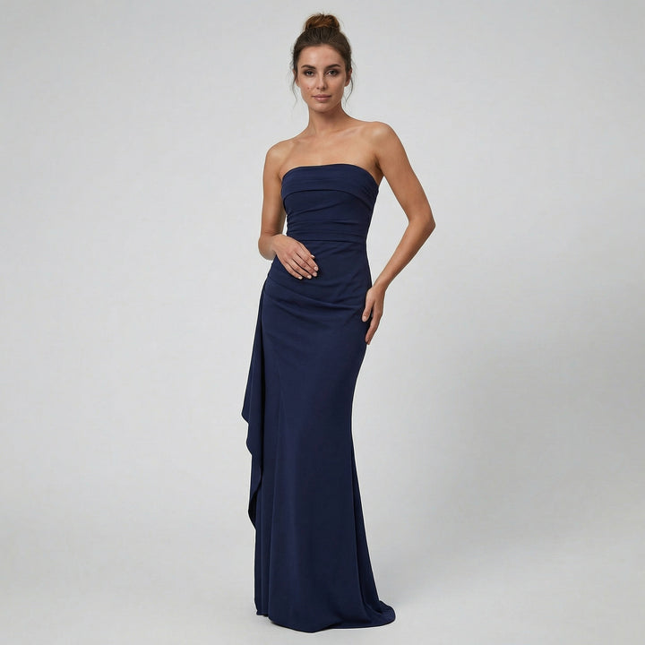 Women’s Ruched Bodycon Long Dress | Olamil