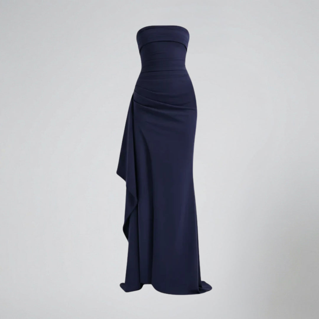 Women’s Ruched Bodycon Long Dress | Olamil