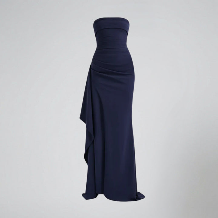 Women’s Ruched Bodycon Long Dress | Olamil