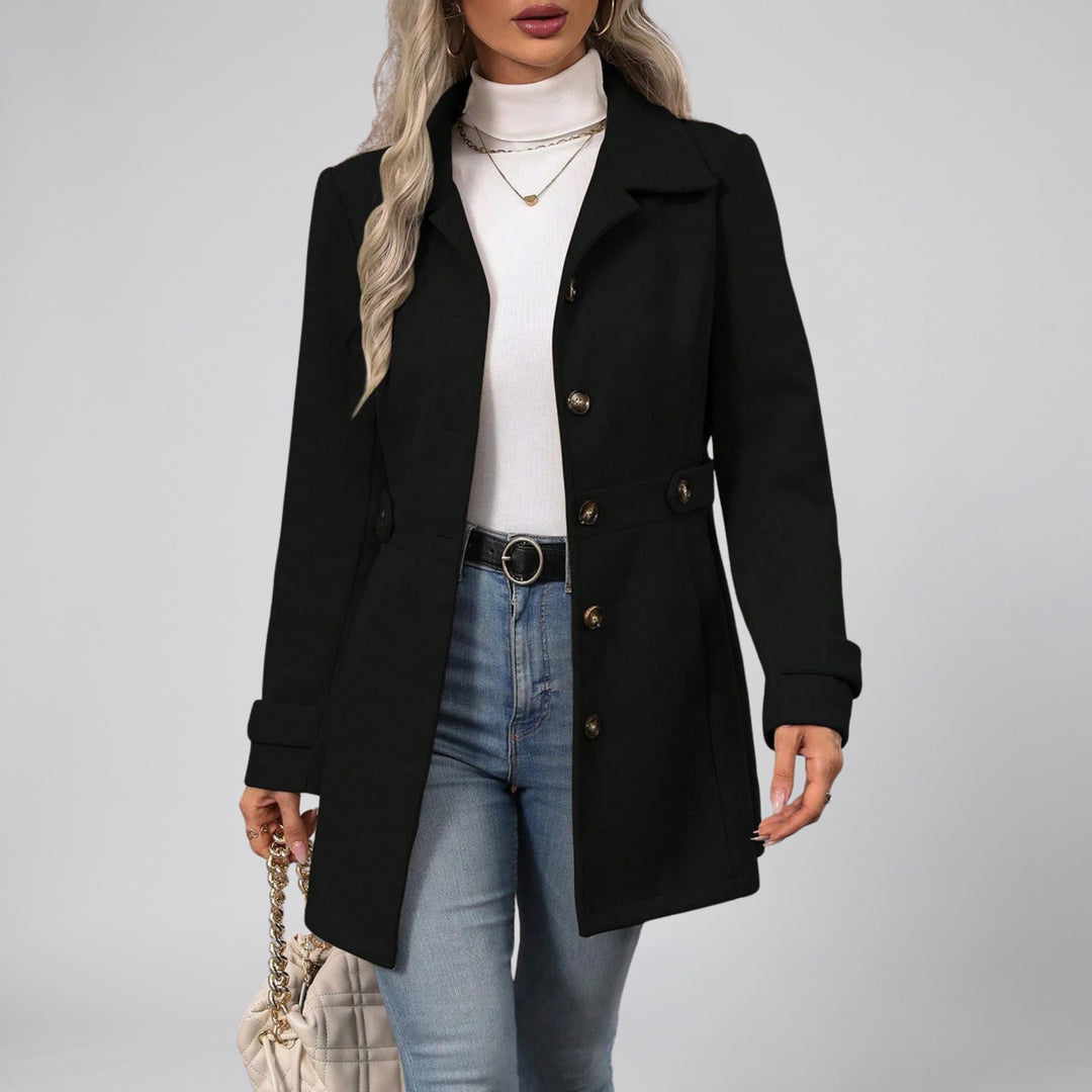 Women’s Tailored Single-Breasted Overcoat | Olamil