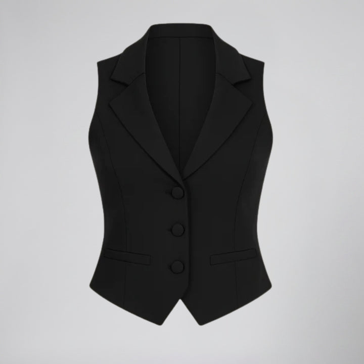 Women's Tailored Vest, Sleeveless Waistcoat | Olamil