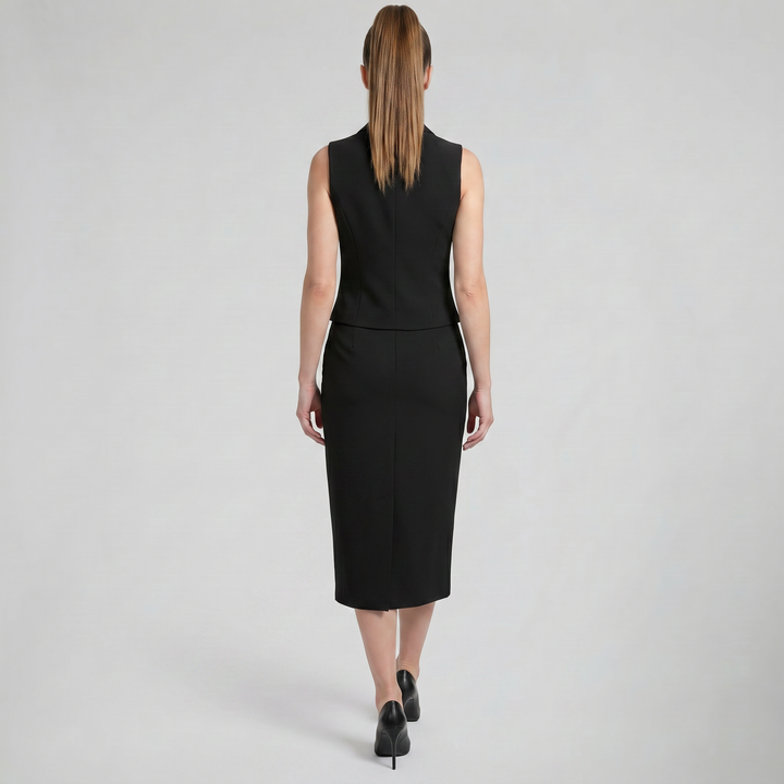 Women's Tailored Vest, Sleeveless Waistcoat | Olamil