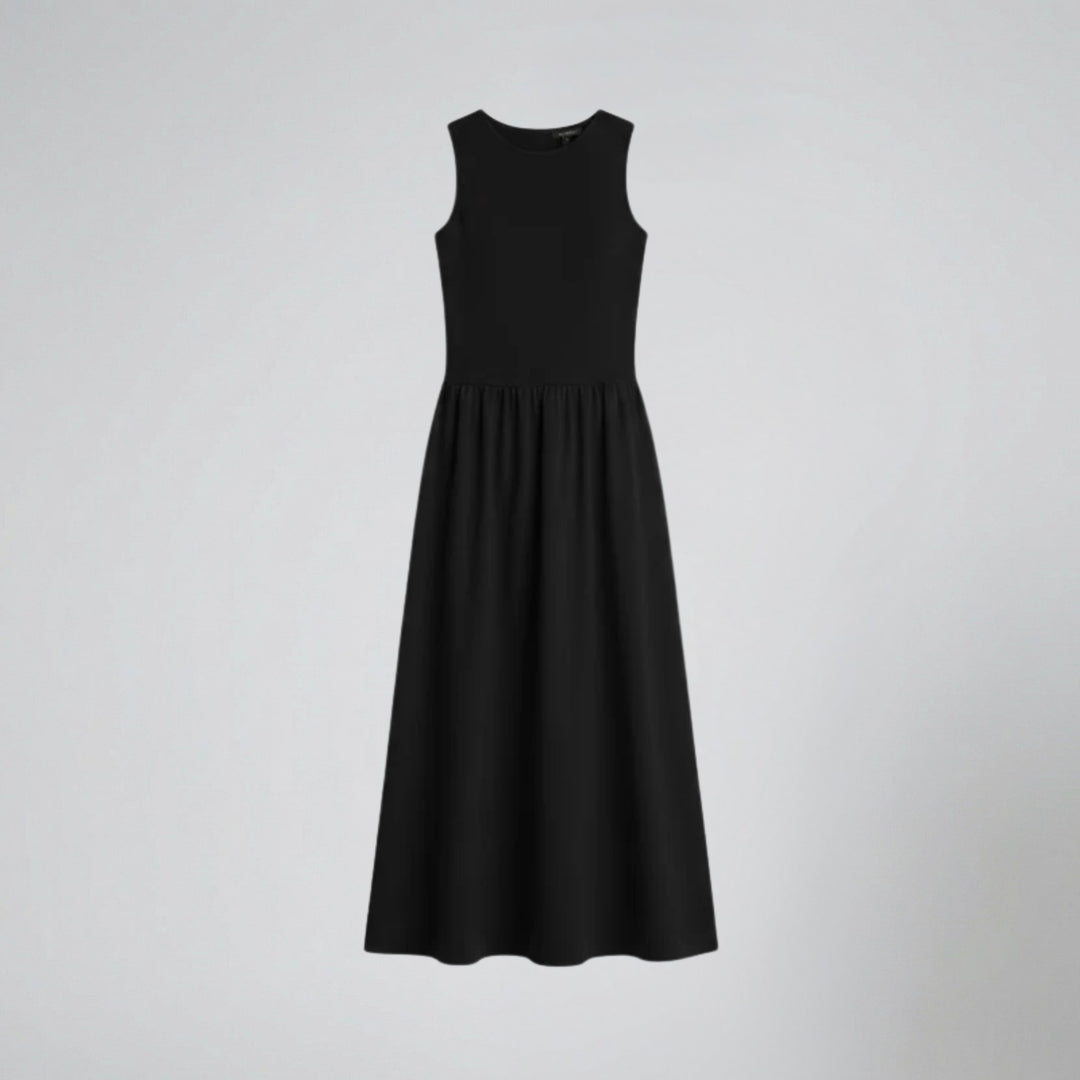 Women’s Sleeveless Round Neck Dress | Olamil