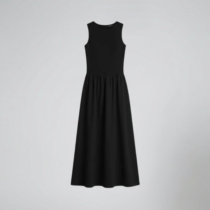 Women’s Sleeveless Round Neck Dress | Olamil