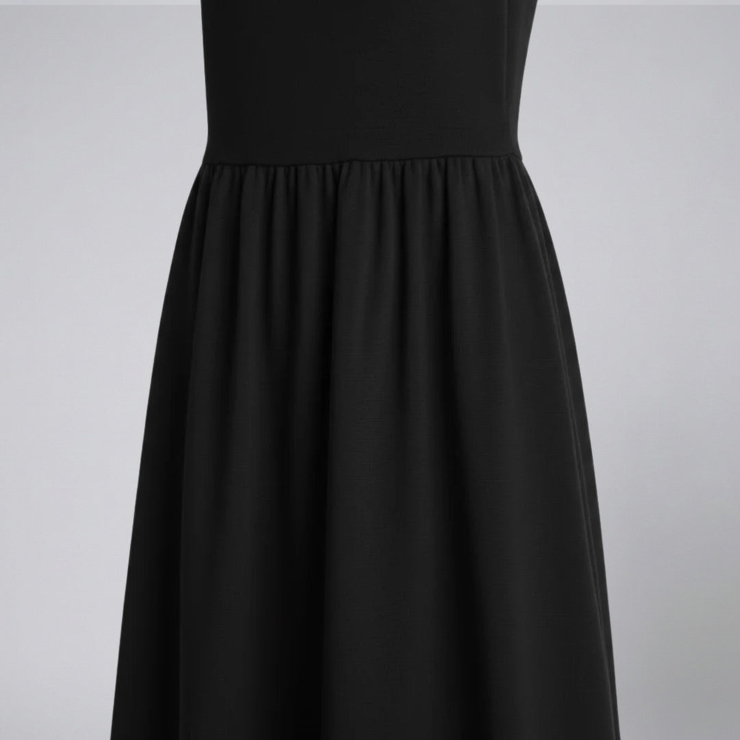 Women’s Sleeveless Round Neck Dress | Olamil