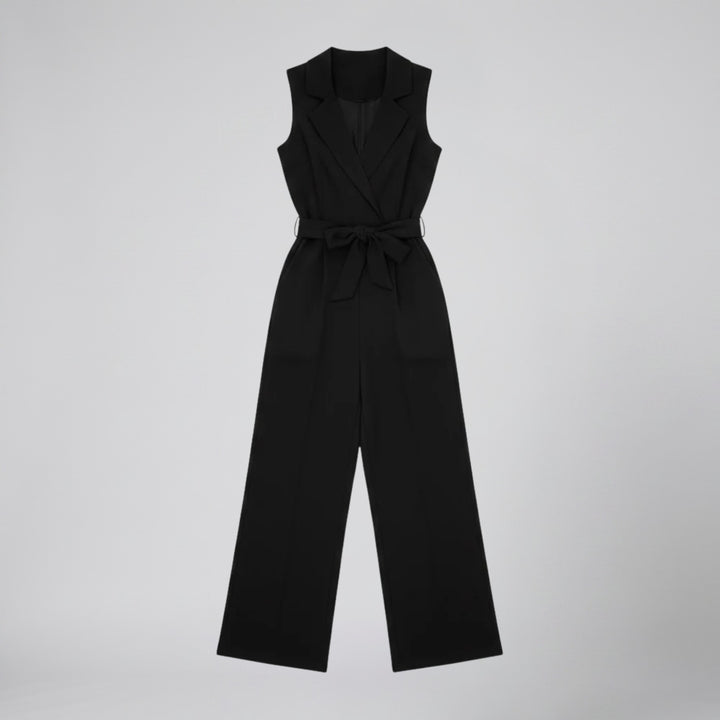 Women’s Tie-Waist Wrap Jumpsuit | Olamil