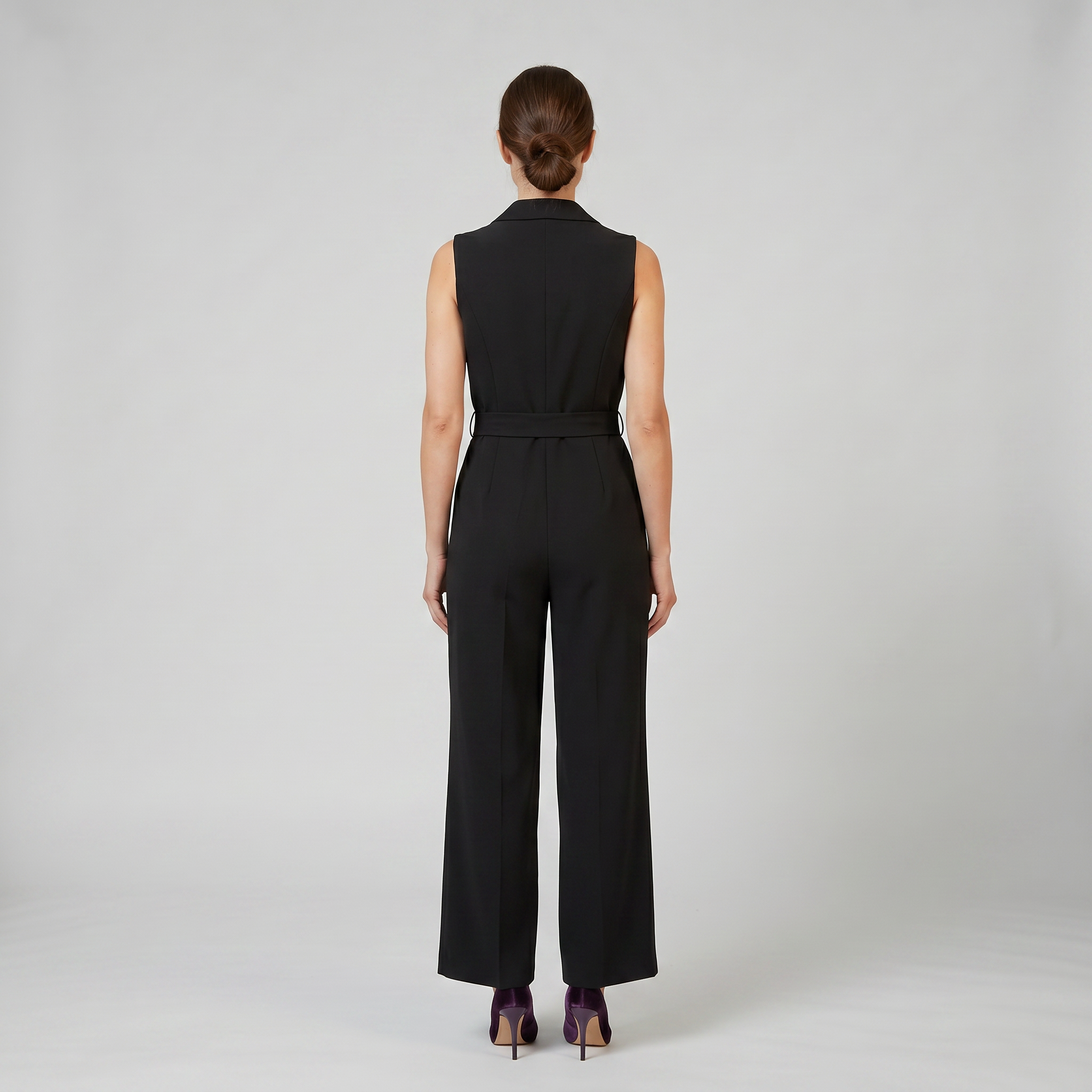 Women’s Tie-Waist Wrap Jumpsuit | Olamil