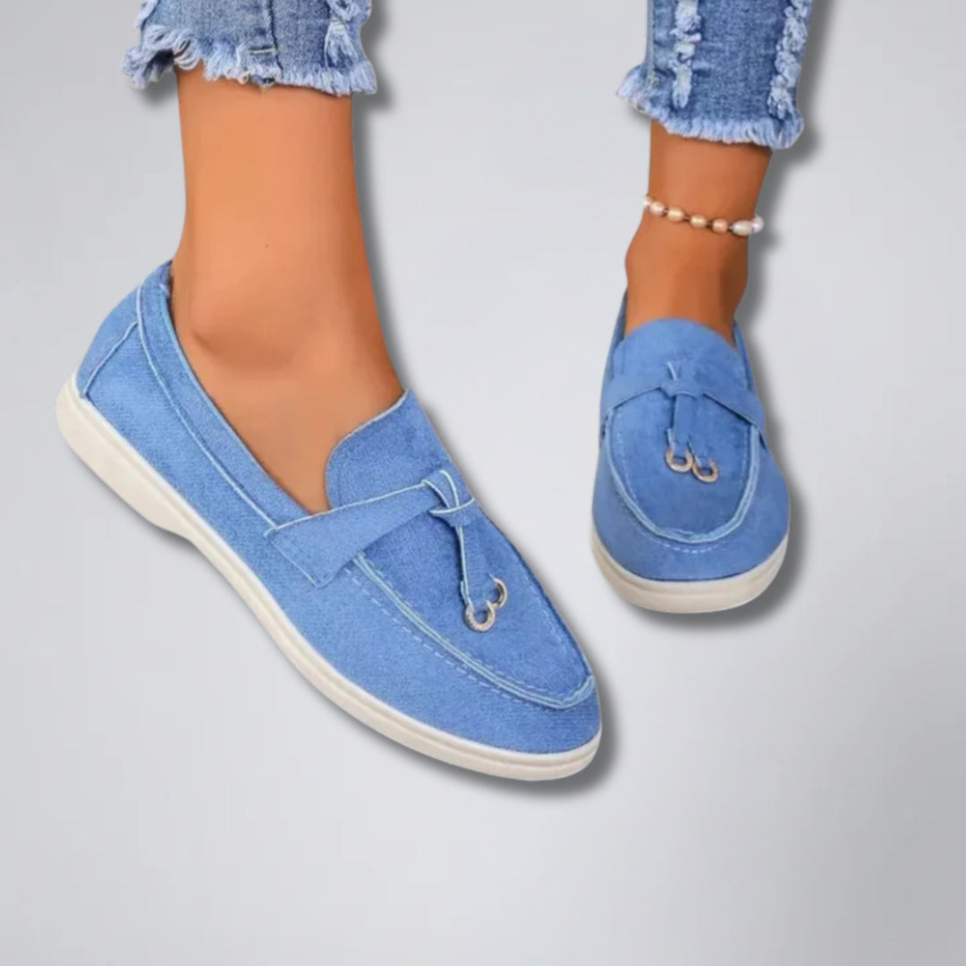 Women’s Slip-On Tassel Detail Shoes | Olamil