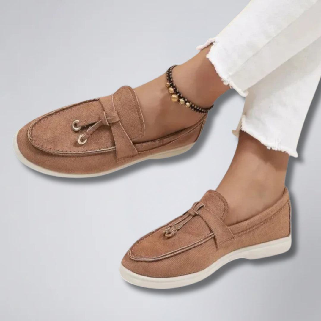 Women’s Slip-On Tassel Detail Shoes | Olamil