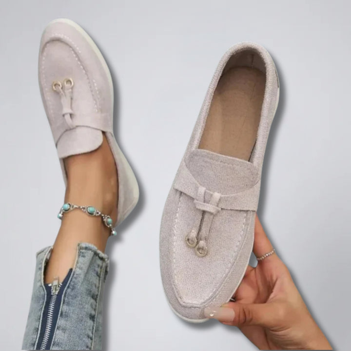 Women’s Slip-On Tassel Detail Shoes | Olamil