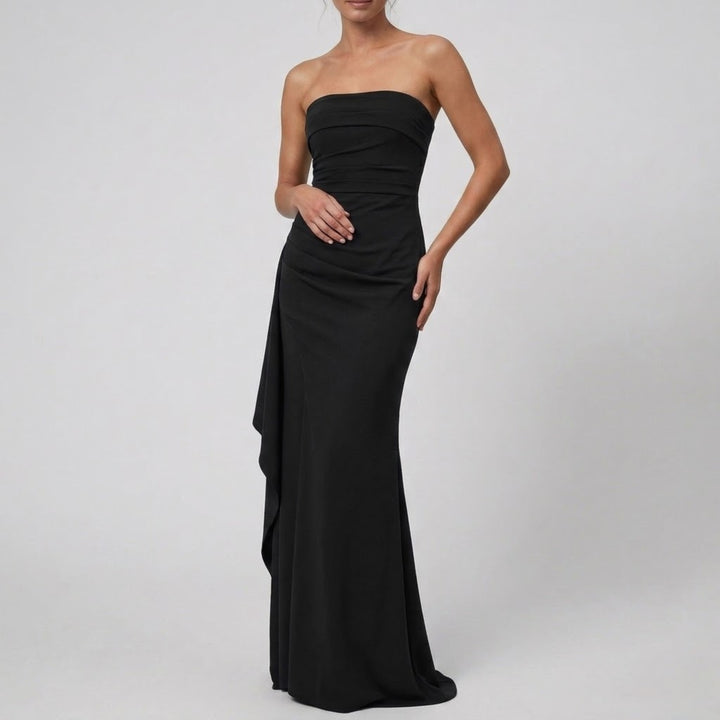 Women’s Ruched Bodycon Long Dress | Olamil
