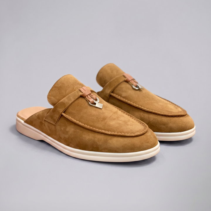 Women's Loafers – Suede Backless