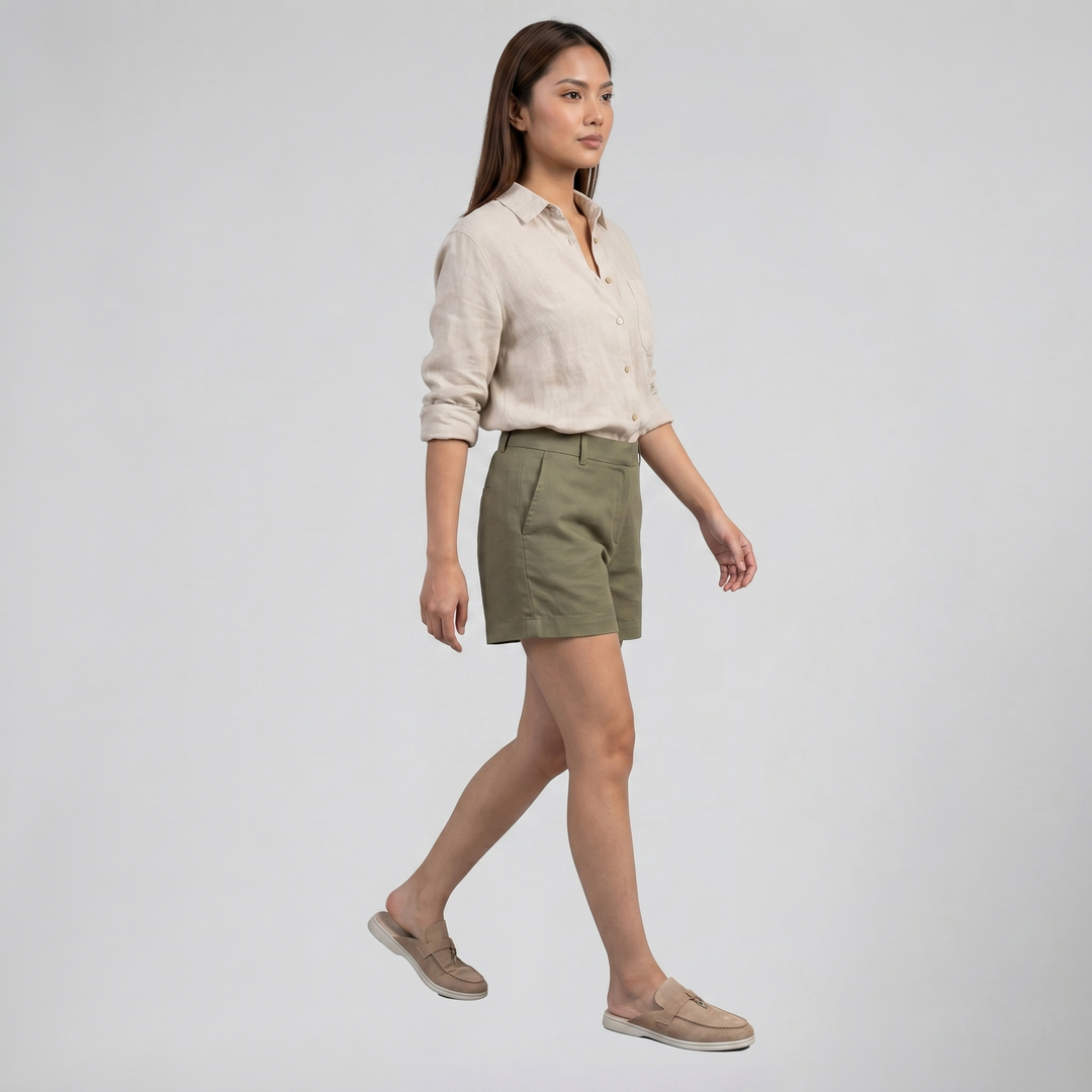 Women's Loafers – Suede Backless