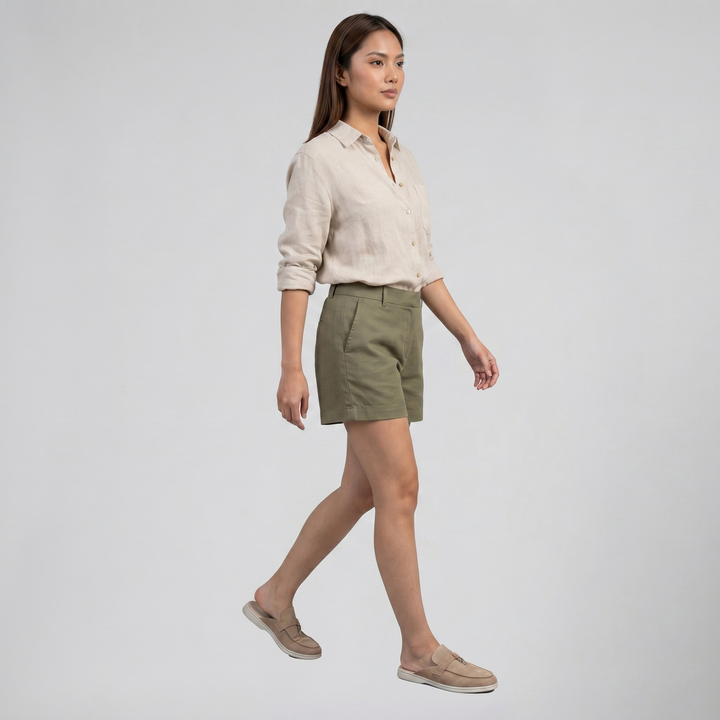 Women's Loafers – Suede Backless