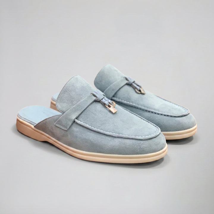 Women's Loafers – Suede Backless