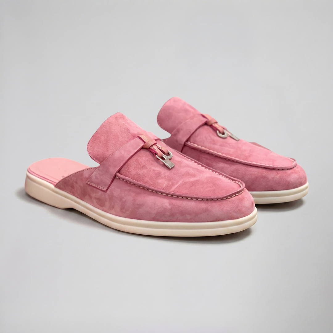 Women's Loafers – Suede Backless