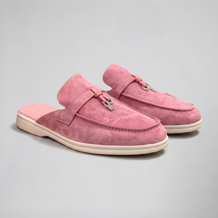 Women's Loafers – Suede Backless