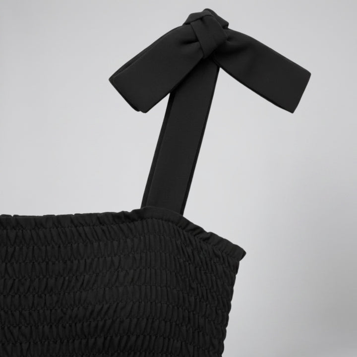 Women’s Tie-Strap Tiered Maxi Dress | Olamil