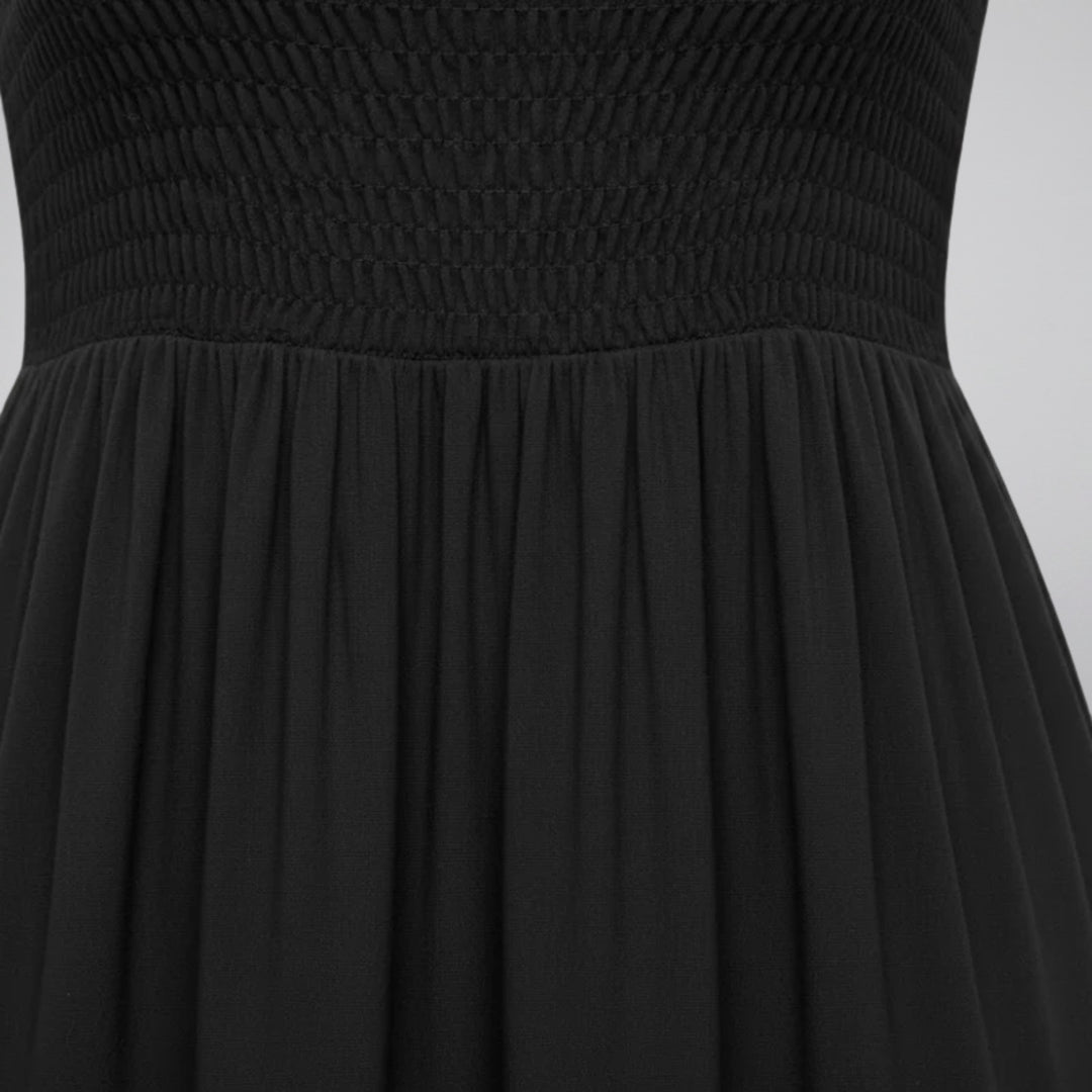 Women’s Tie-Strap Tiered Maxi Dress | Olamil