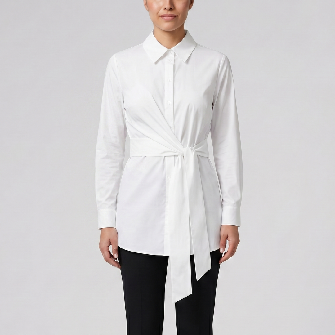 Women’s Tie-Waist Shirt | Olamil