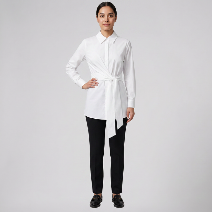 Women’s Tie-Waist Shirt | Olamil