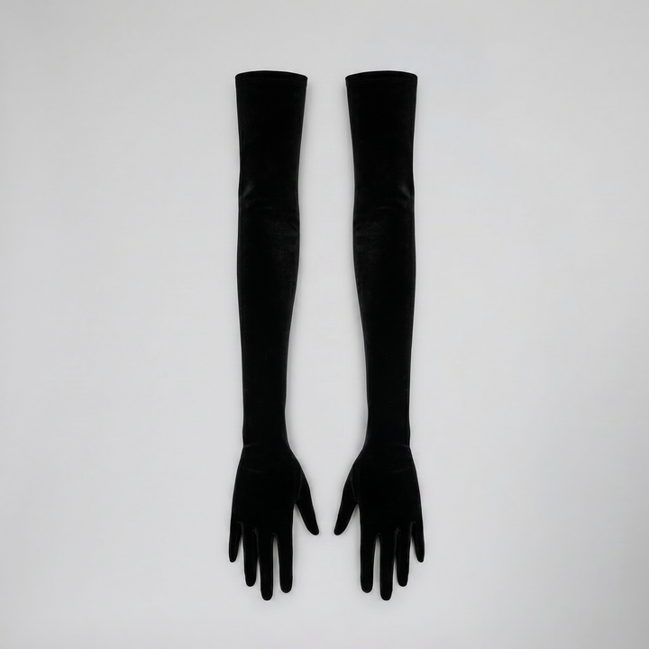 Women's Velvet Opera Gloves | Olamil